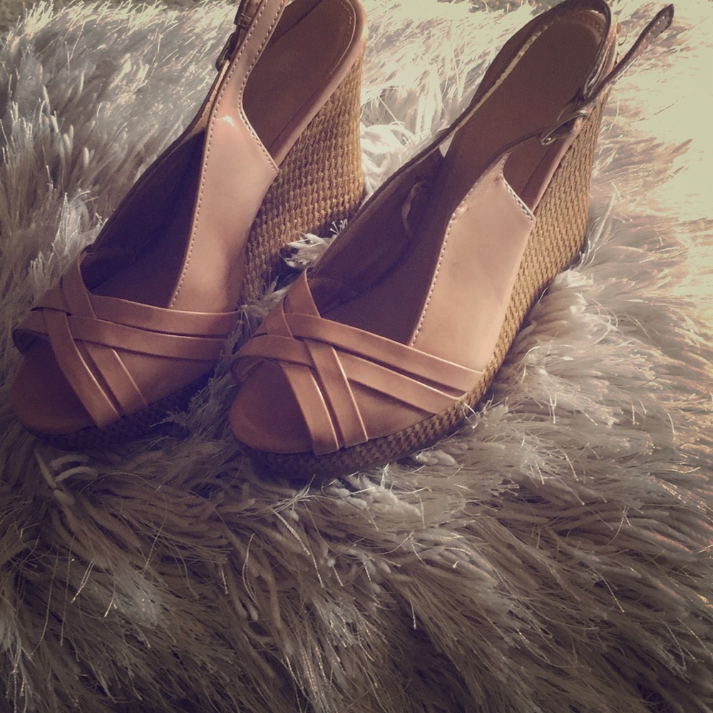 Nude Wedges from Express